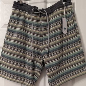 Striped VISSLA Shorts, NWT